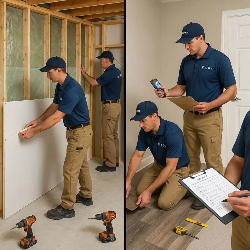 Repairs and Reconstruction process in Garden City, SC