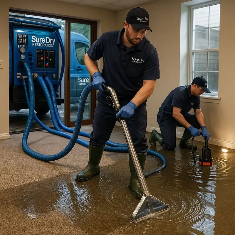 Water Extraction and Removal process in Garden City, SC